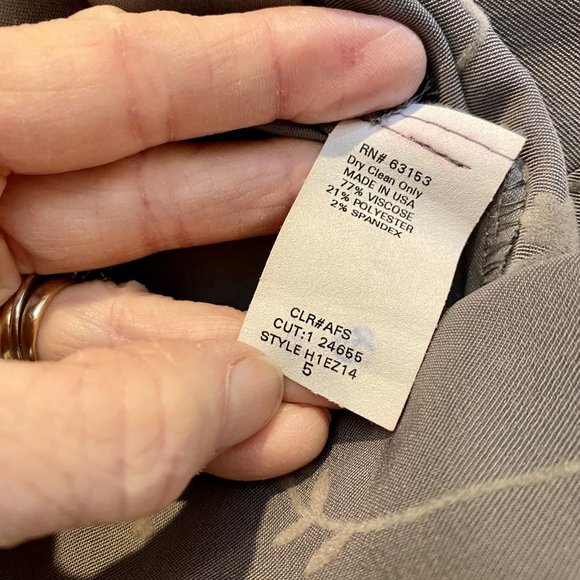 RAMPAGE -- Gray Minidress, Strapless and Embroidered, New/Tags - Picture 16 of 16